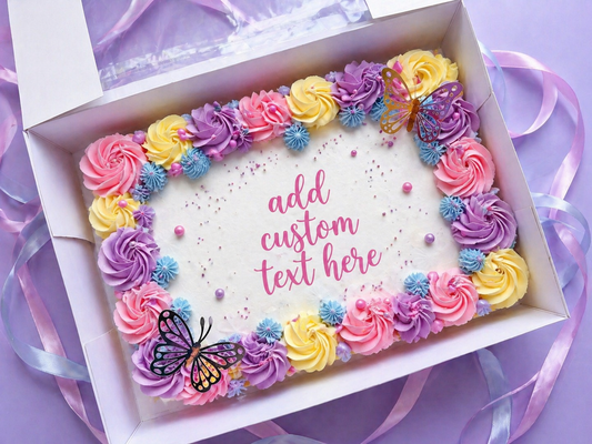 Custom Sheet Cake (40cm x 30cm)