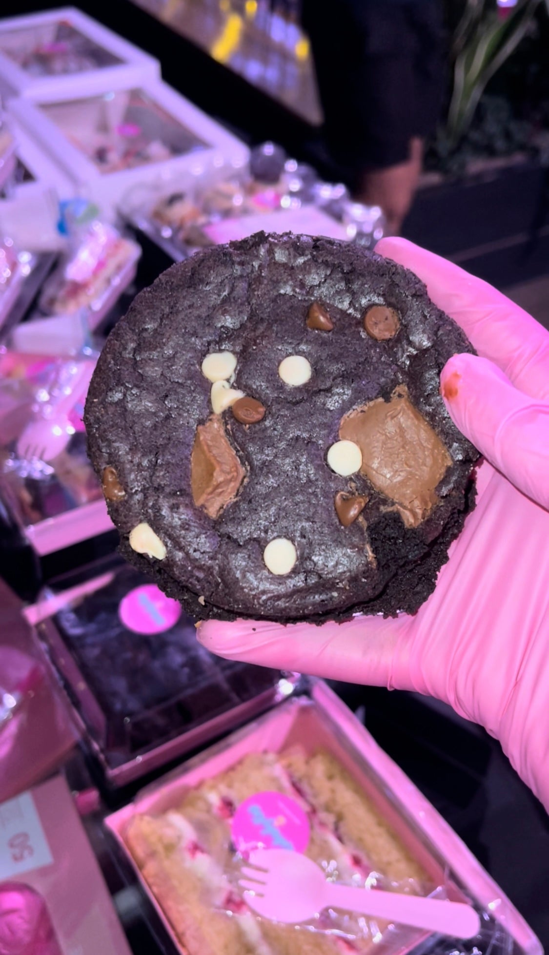 The KBK Triple chocolate cookie