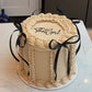 Custom Vintage Bow Cake (9inch)