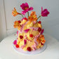 Luxury Abstract Custom Dome Cake
