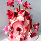Luxury Abstract Custom Dome Cake